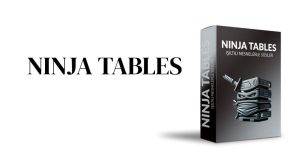 WordPress Sayfa Düzenleme Eklentisi Ninja Tables